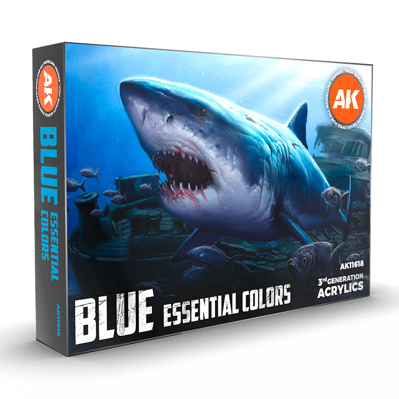 AK11618 - Blue Essential Colors 3GEN Set