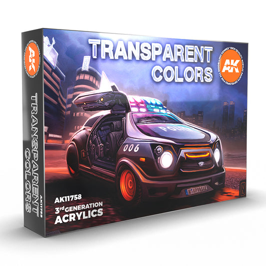 AK11758 - Transparent Colors Set