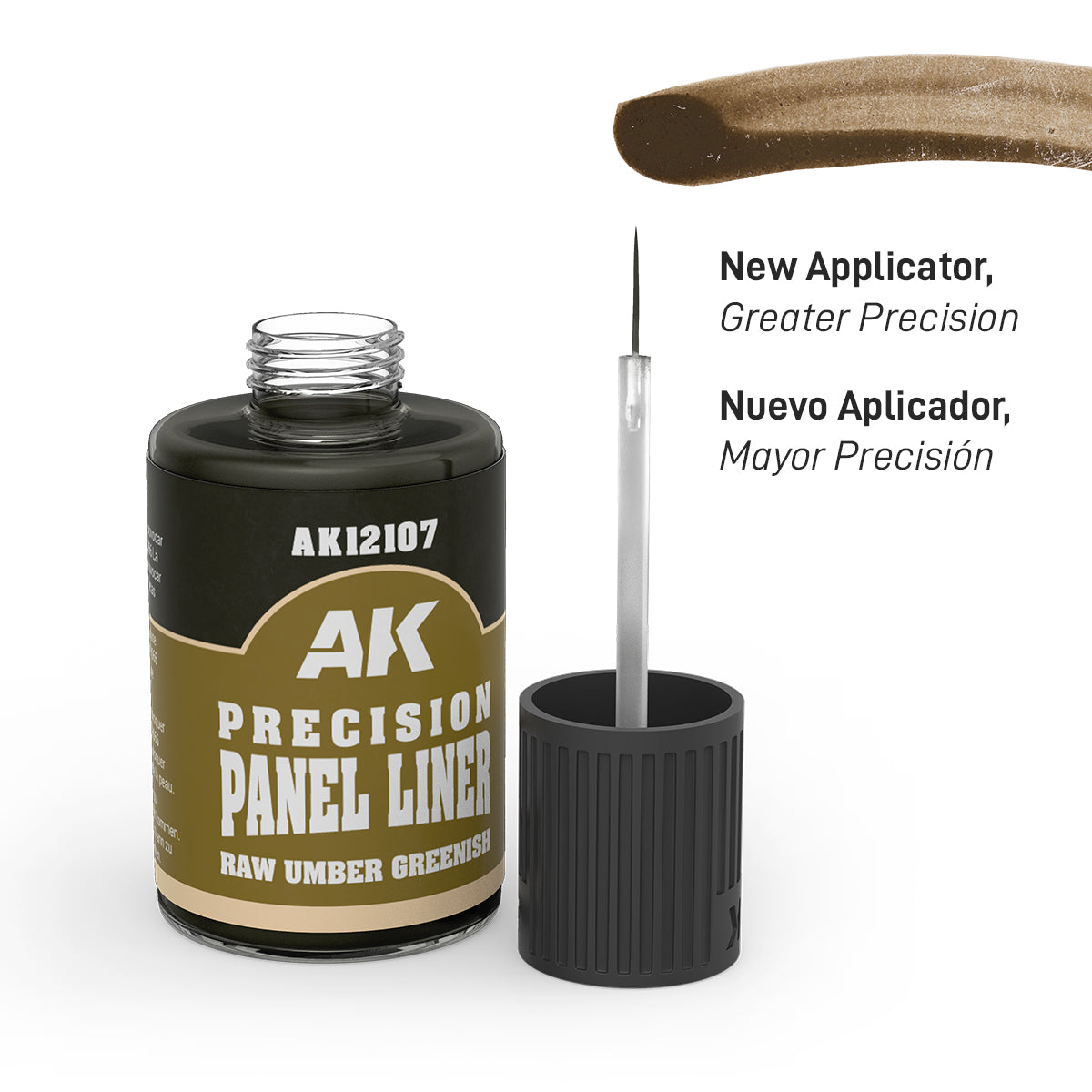 AK12107 - Precision Panel Liner - Raw Umber Greenish
