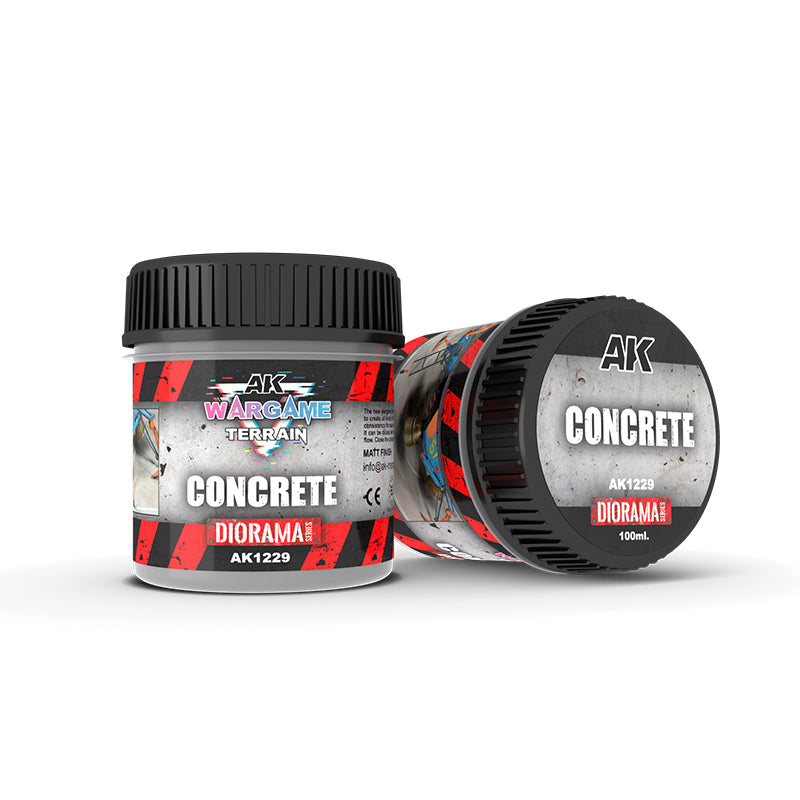 AK1229 - Terrains - Concrete 100 ml - 場景 - 水泥 100ml