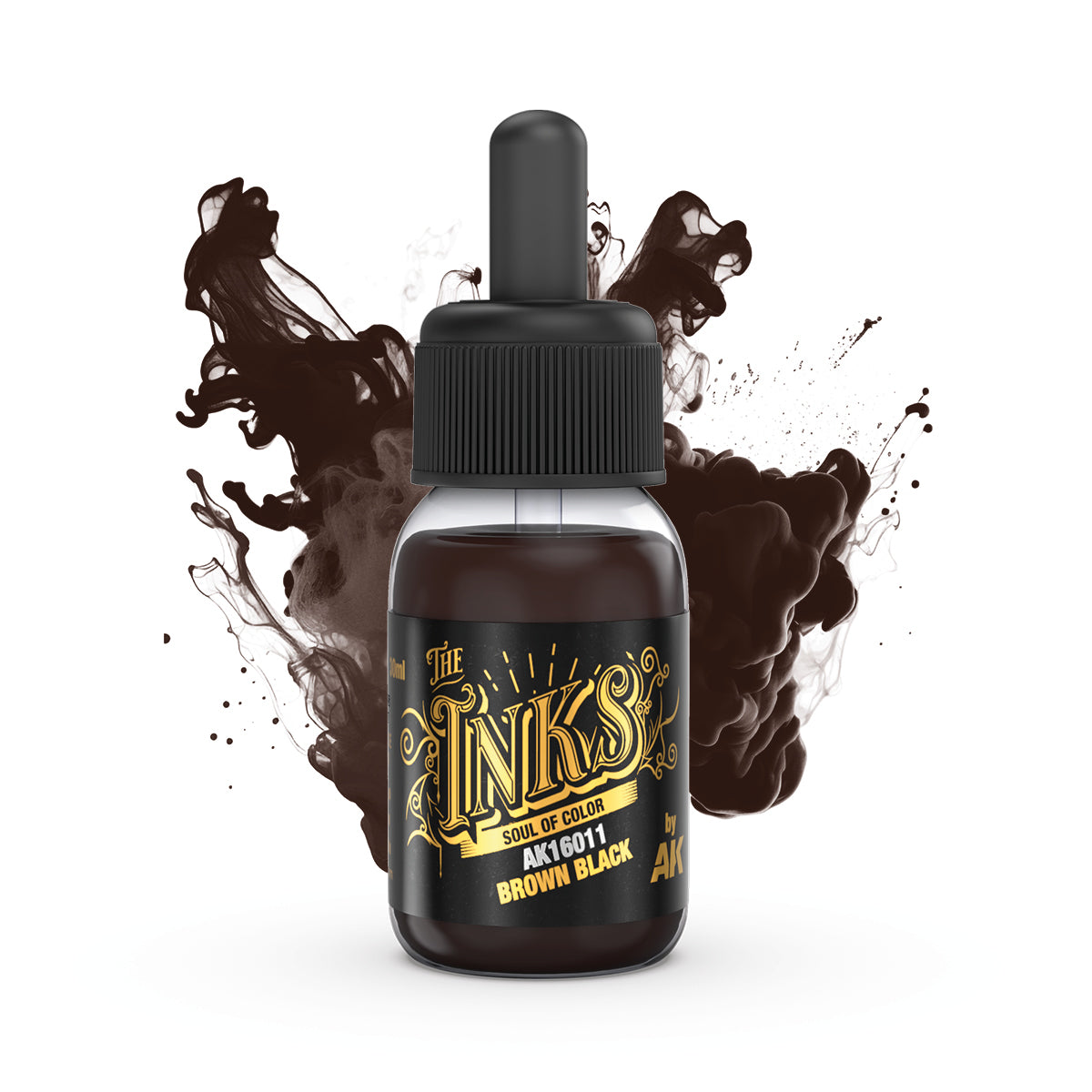 AK16011 - The Inks - Brown Black 棕黑色