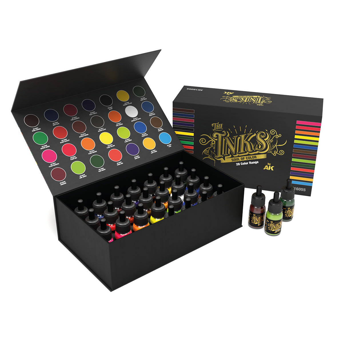AK16055 - Special Box Full Range of The Inks - 全套墨水特別包