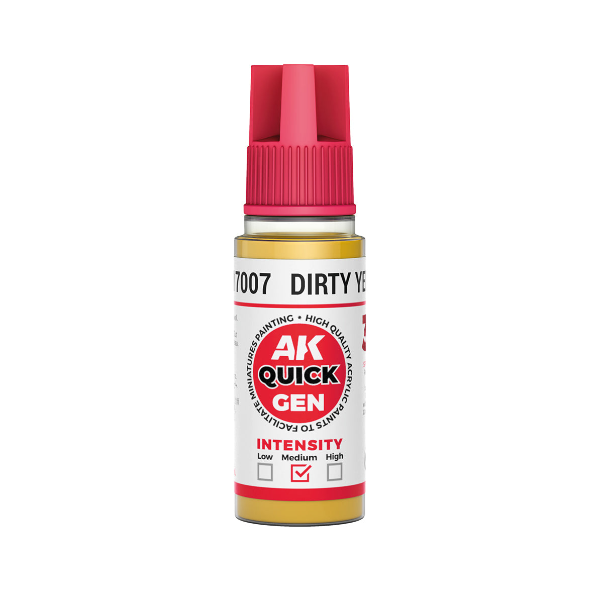AK17007 - Quick Gen - Dirty Yellow 18 ml - 污垢黃色 18ml
