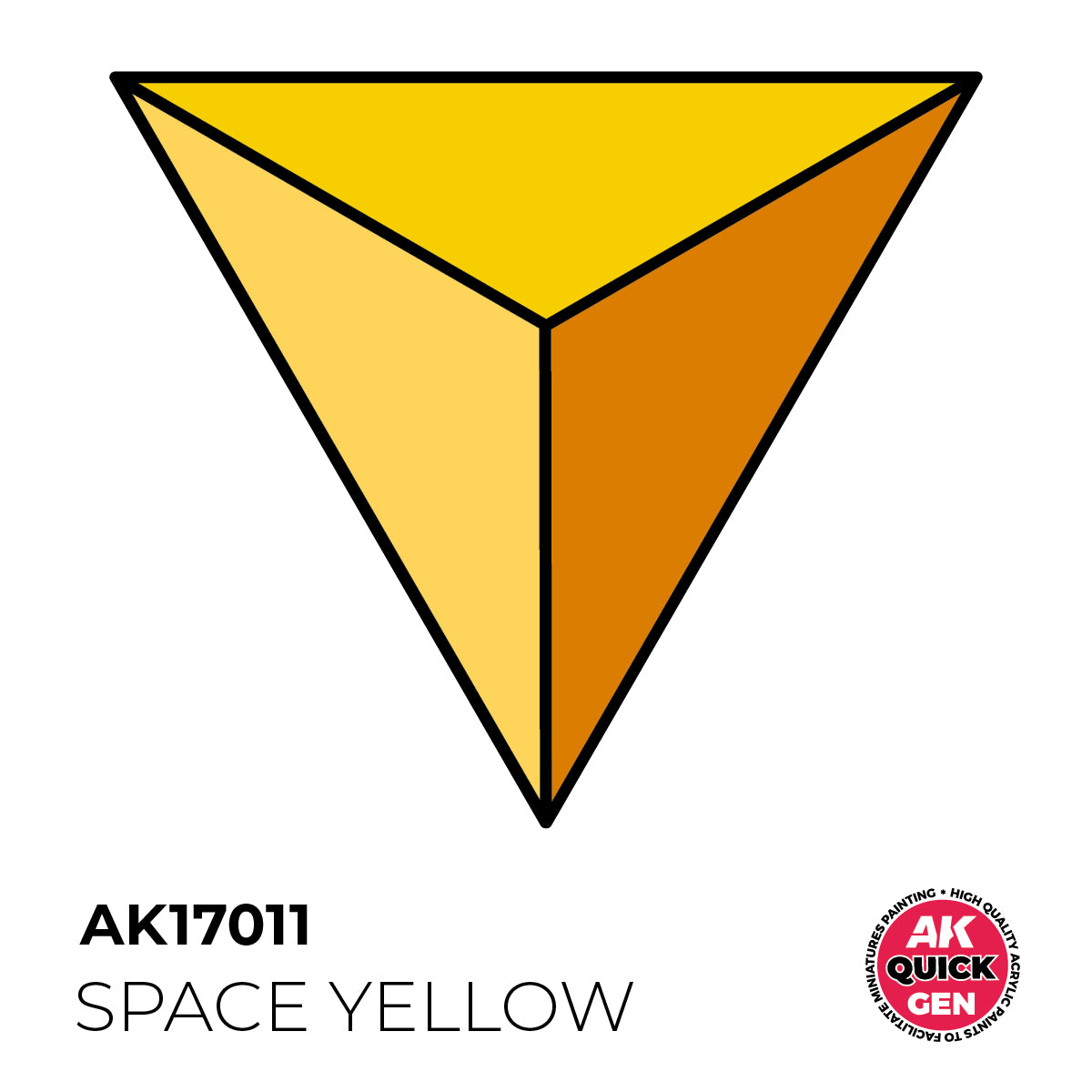 AK17011 - Quick Gen - Space Yellow 18 ml - 宇宙黃色 18ml