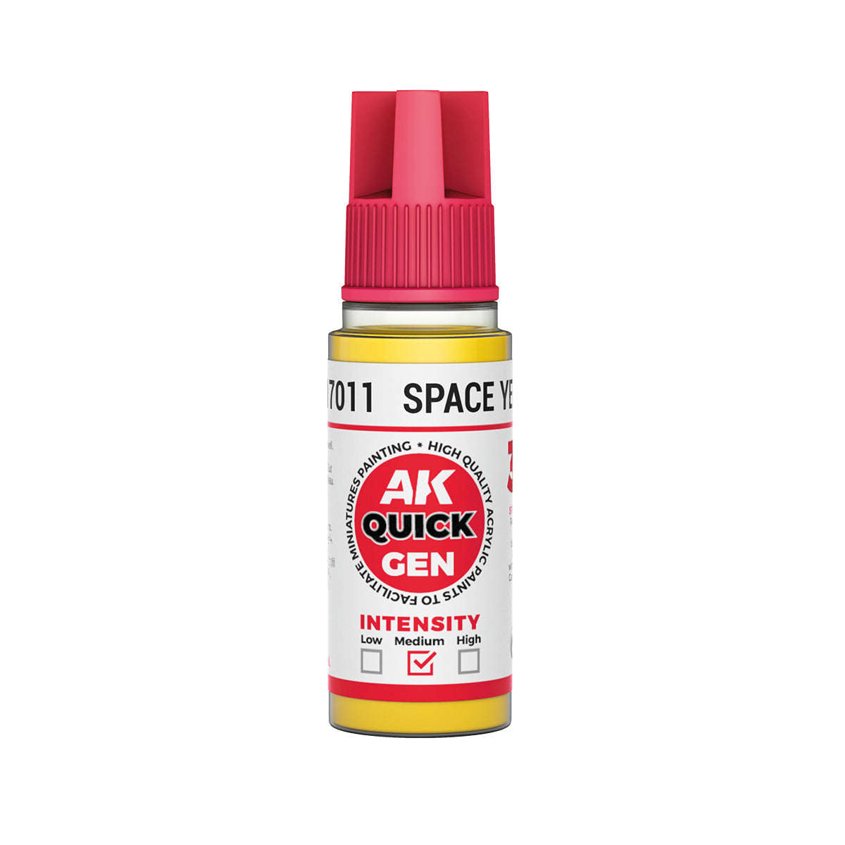 AK17011 - Quick Gen - Space Yellow 18 ml - 宇宙黃色 18ml