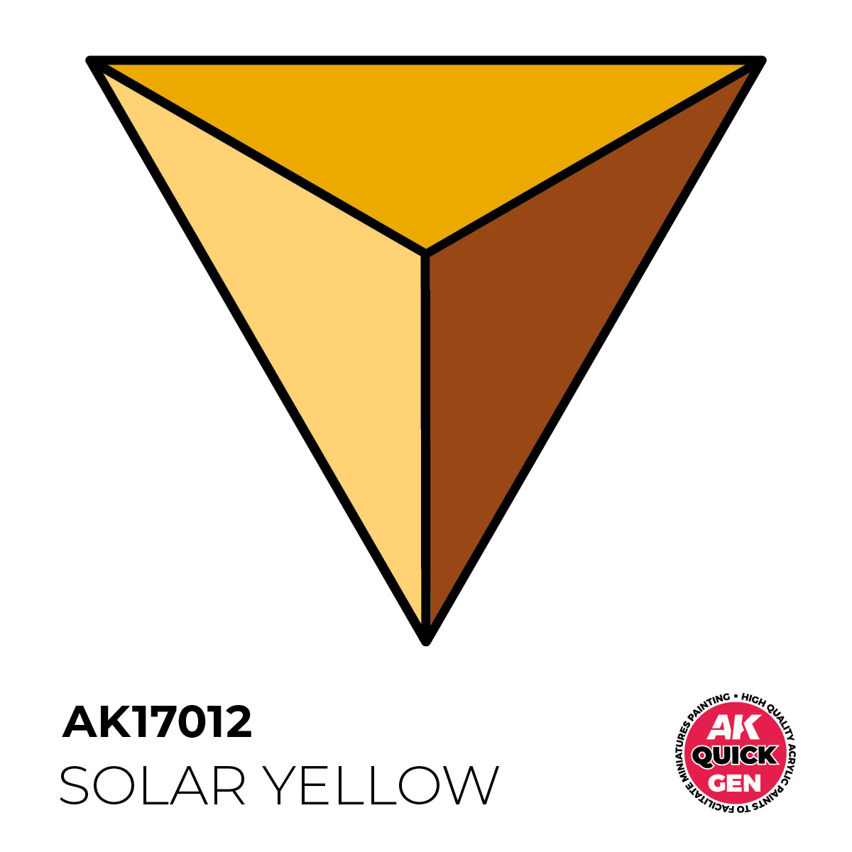 AK17012 - Quick Gen - Solar Yellow 18 ml - 太陽黃色 18ml