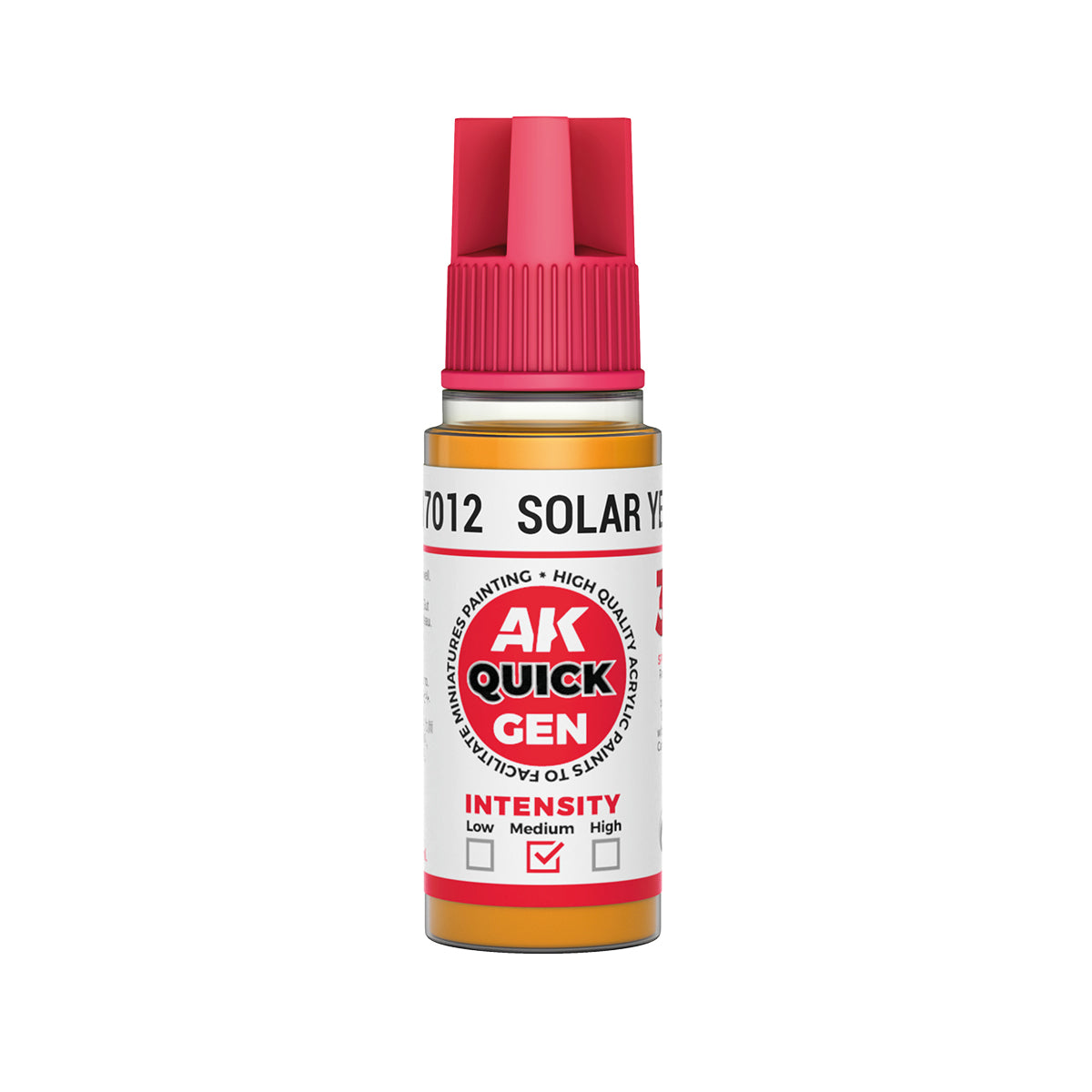 AK17012 - Quick Gen - Solar Yellow 18 ml - 太陽黃色 18ml