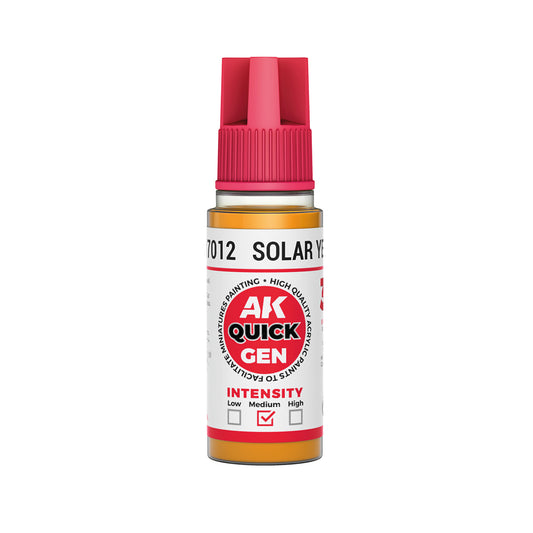 AK17012 - Quick Gen - Solar Yellow 18 ml - 太陽黃色 18ml