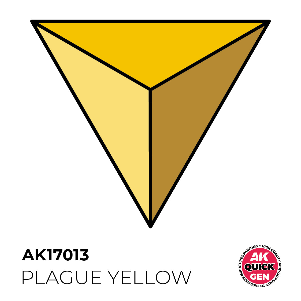 AK17013 - Quick Gen - Plague Yellow 18 ml - 疫病黃色 18ml