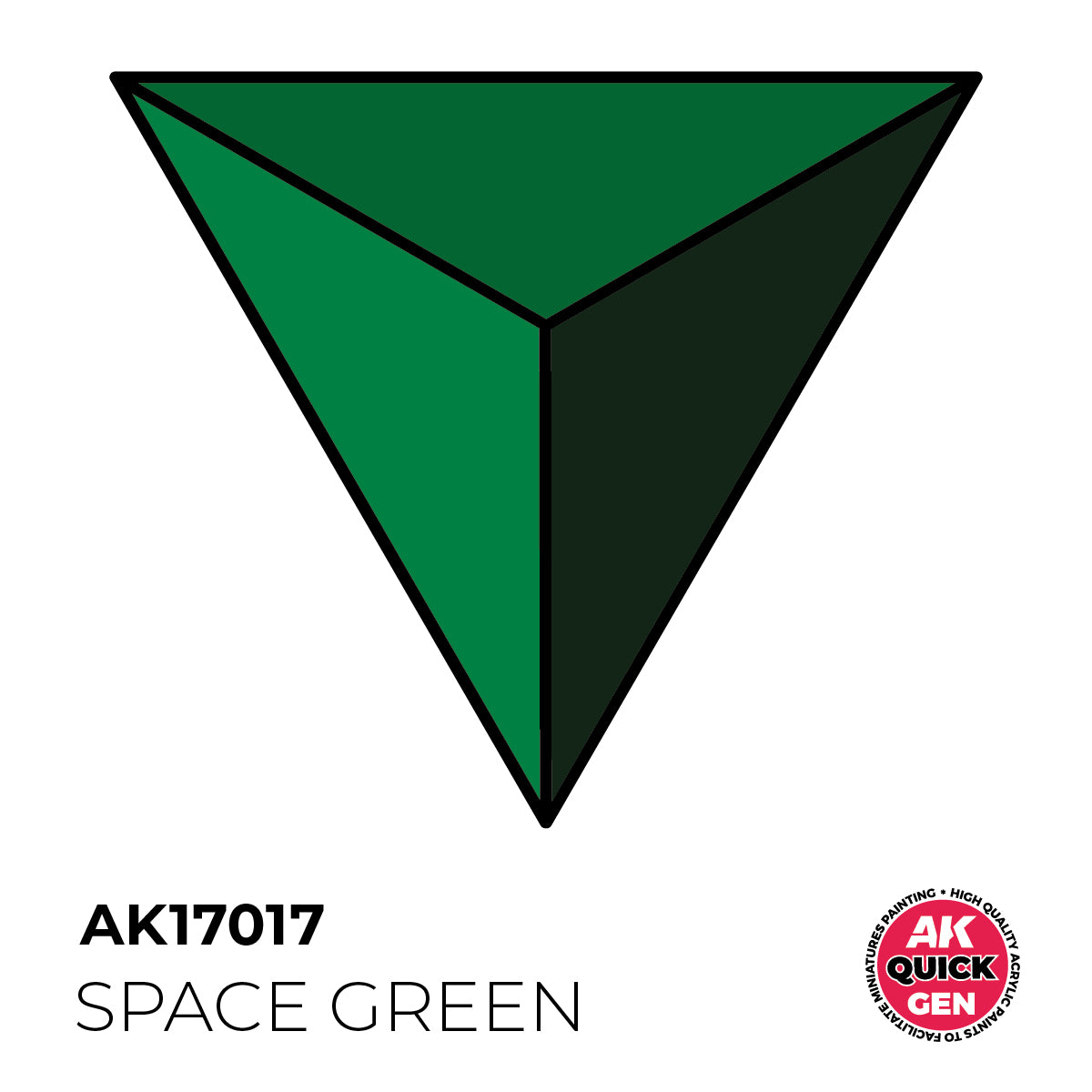 AK17017 - Quick Gen - Space Green 18 ml - 宇宙綠色 18ml