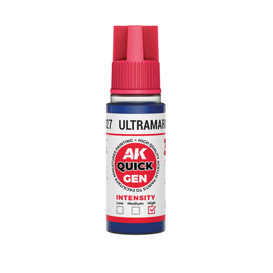 AK17027 - Quick Gen - Ultramarine Blue 18 ml - 極限戰士藍色 18ml