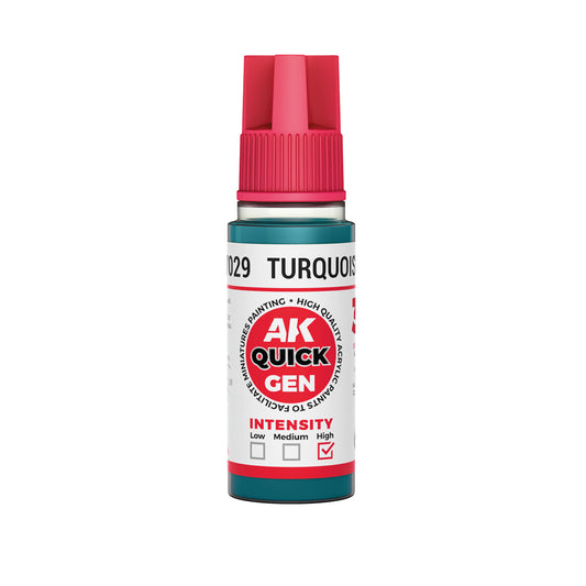 AK17029 - Quick Gen - Turquoise Blue 18 ml - 綠松藍色 18ml