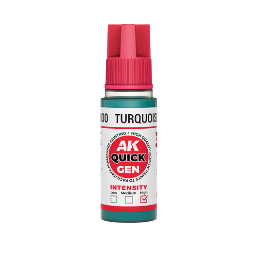 AK17030 - Quick Gen - Turquoise Green 18 ml - 綠松色 18ml