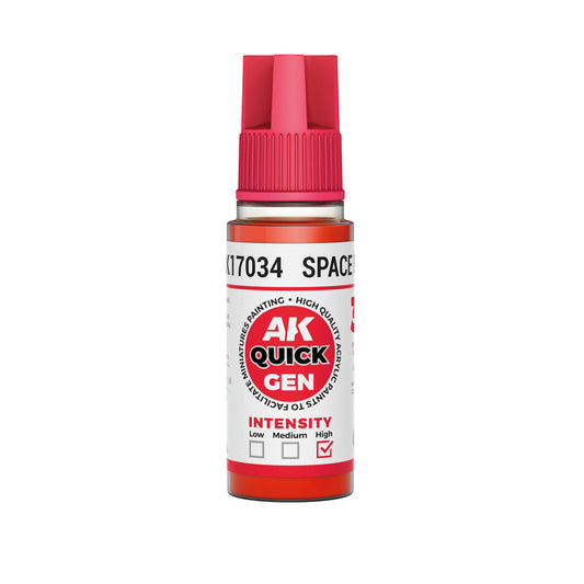 AK17034 - Quick Gen - Space Red 18 ml - 宇宙紅色 18ml