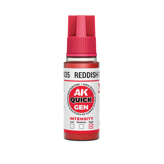 AK17035 - Quick Gen - Reddish Orange 18 ml - 紅橙色 18ml