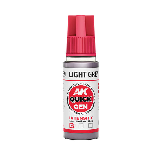 AK17039 - Quick Gen - Light Grey Shadow 18 ml - 暗影亮灰色 18ml