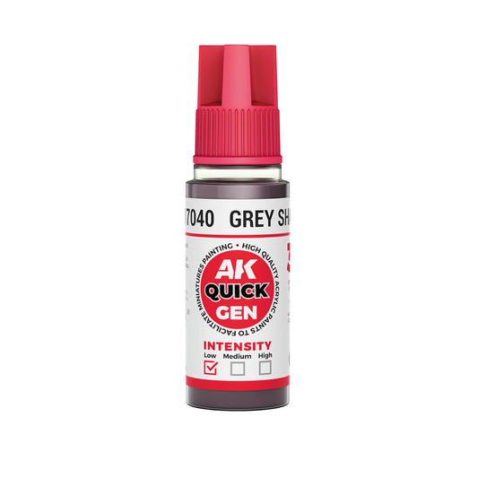 AK17040 - Quick Gen - Grey Shadow 18 ml - 暗影灰色 18ml