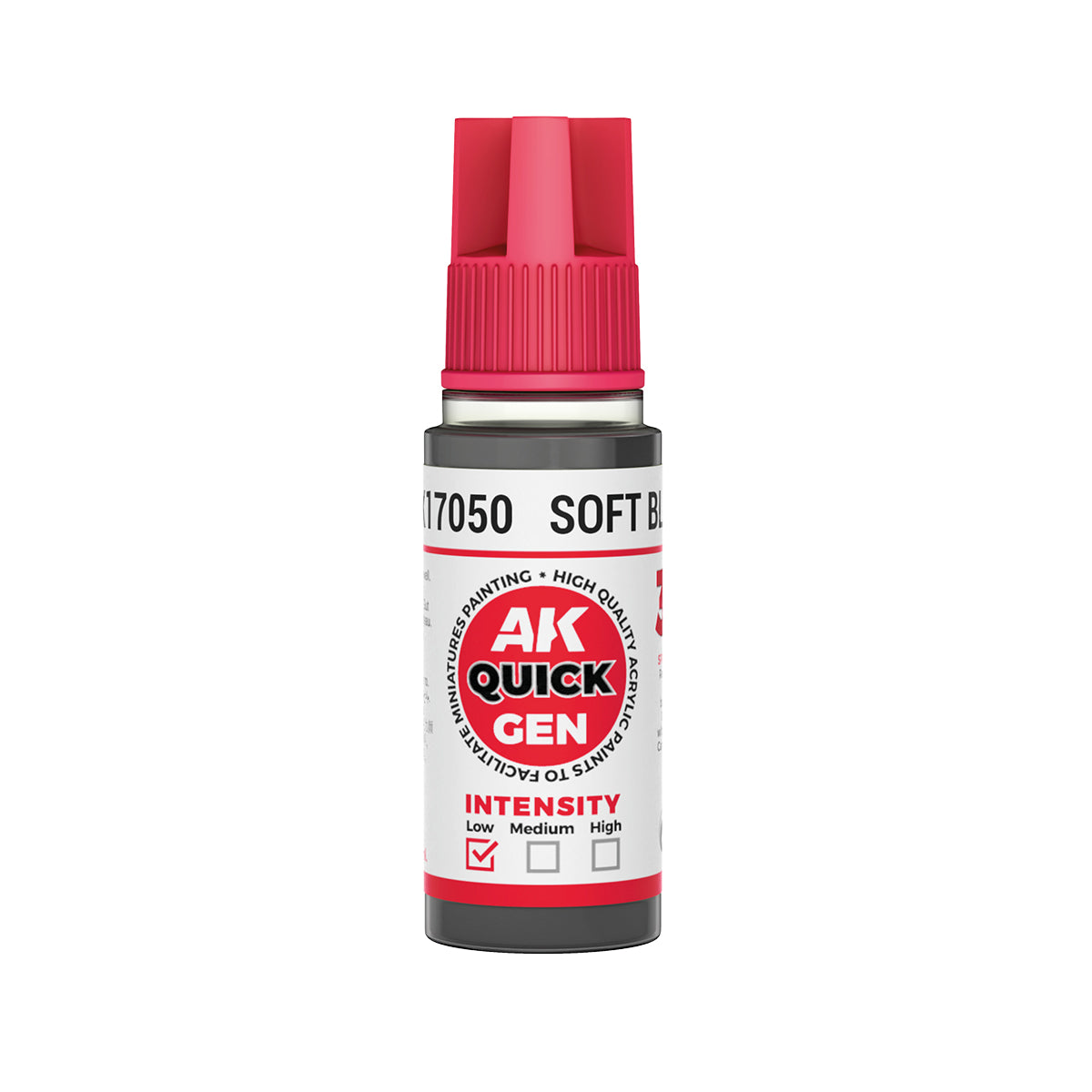 AK17050 - Quick Gen - Soft Black 18 ml - 柔黑色 18ml