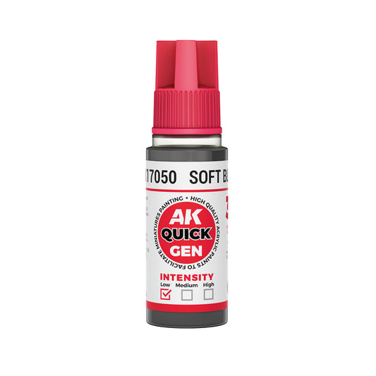 AK17050 - Quick Gen - Soft Black 18 ml - 柔黑色 18ml