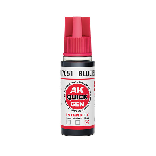 AK17051 - Quick Gen - Blue Black 18 ml - 藍黑色 18ml