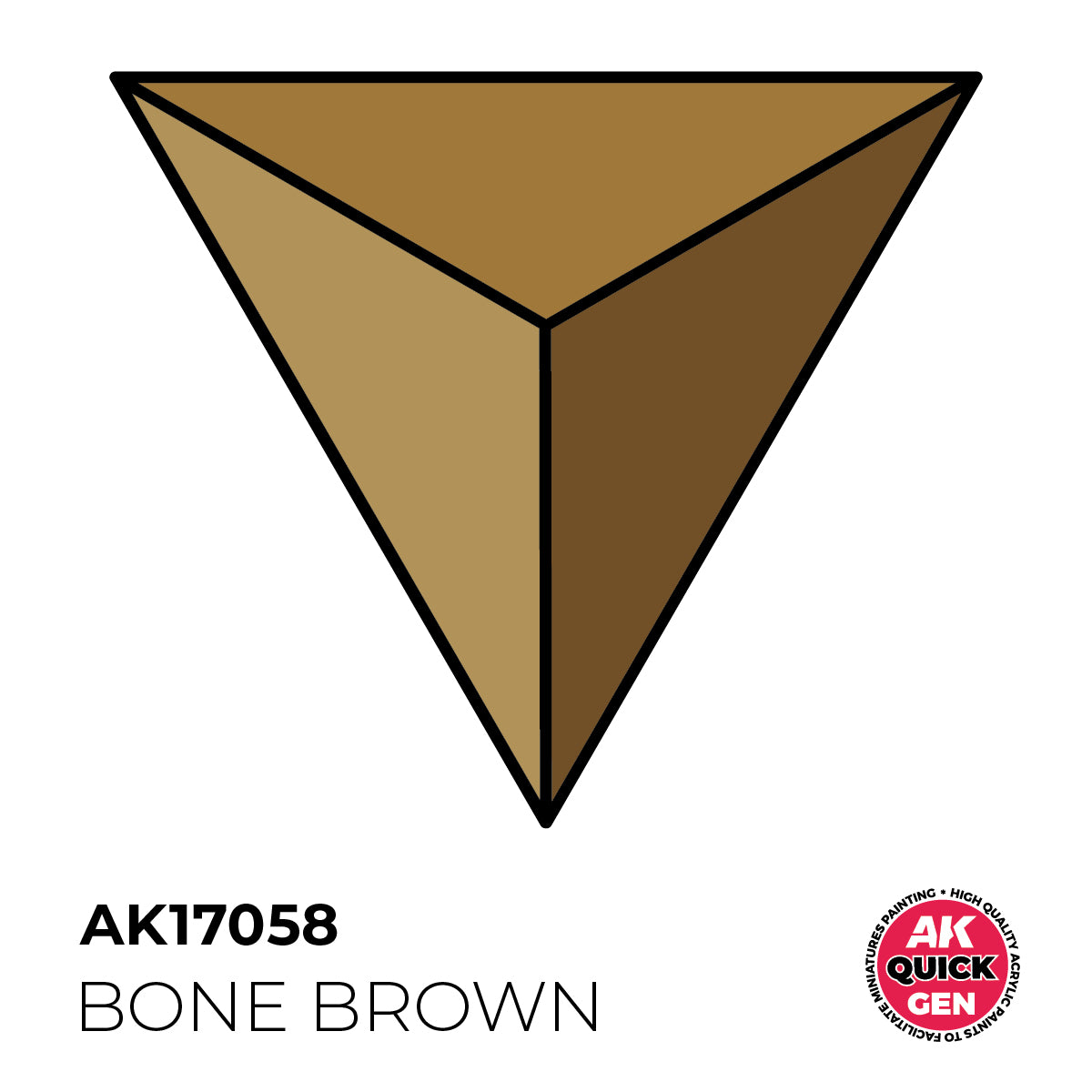 AK17058 - Quick Gen - Bone Brown 18 ml - 骨棕色 18ml