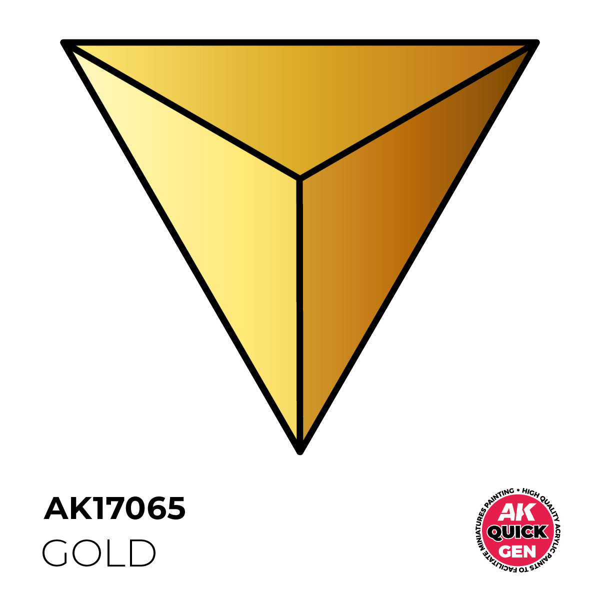 AK17065 - Quick Gen - Gold 18 ml - 金色 18ml