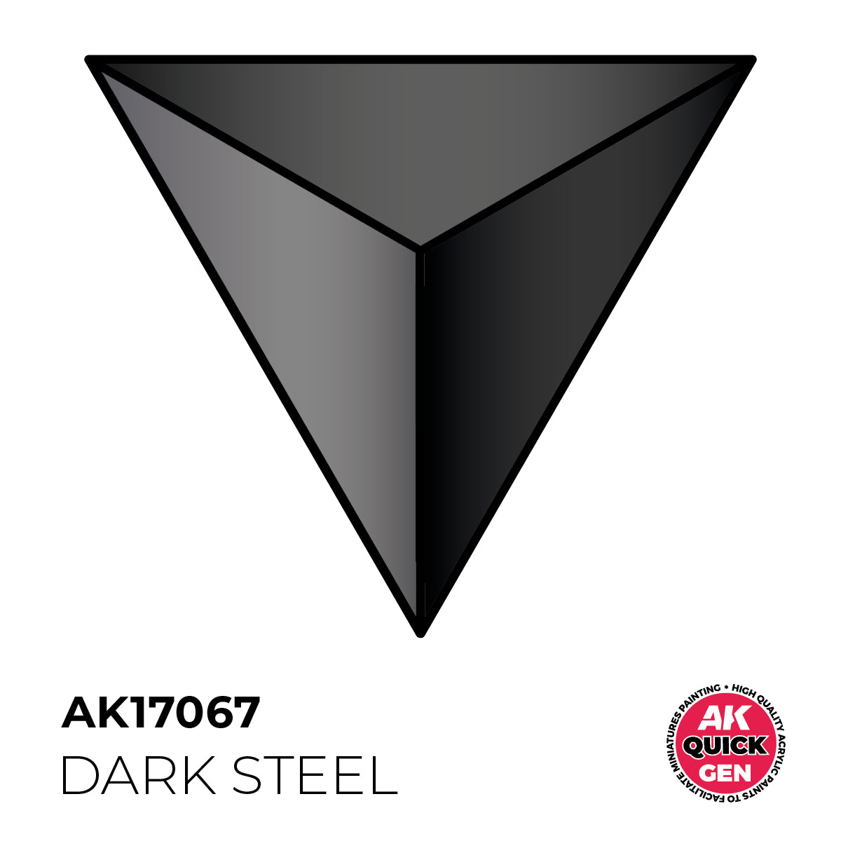 AK17067 - Quick Gen - Dark Steal 18 ml - 暗鋼色 18ml