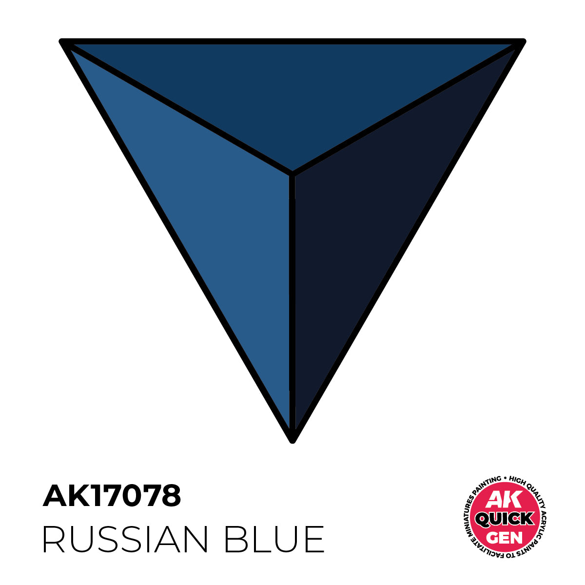 AK17078 - Quick Gen - Russian Blue 18 ml - 俄軍藍色 18ml