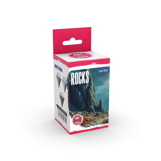 AK17521 - Quick Gen - Rocks (Quick Gen Set) 3 Paints - 岩石 (速塗系列套組) 3色