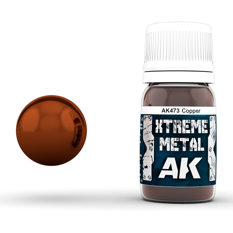 AK473 - Metallics - Xterme Metal Copper 35ml - 極致金屬系列 - 紅銅