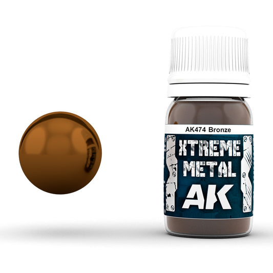 AK474 - Metallics - Xtreme Metal Bronze 35ml - 極致金屬系列 - 銅