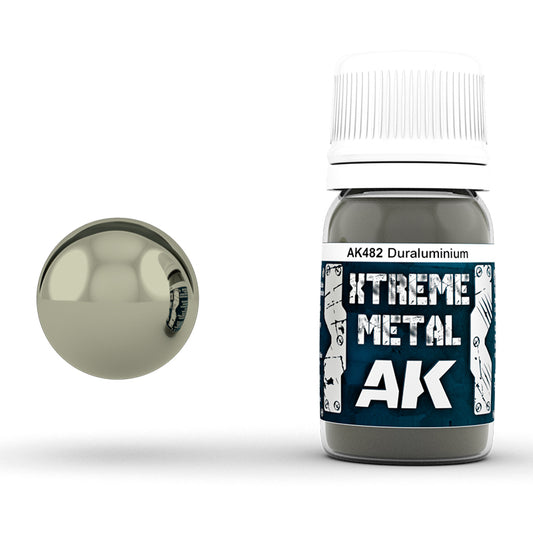 AK482 - Metallics - Xtreme Metal Duraluminium 35ml - 極致金屬系列 - 杜拉鋁