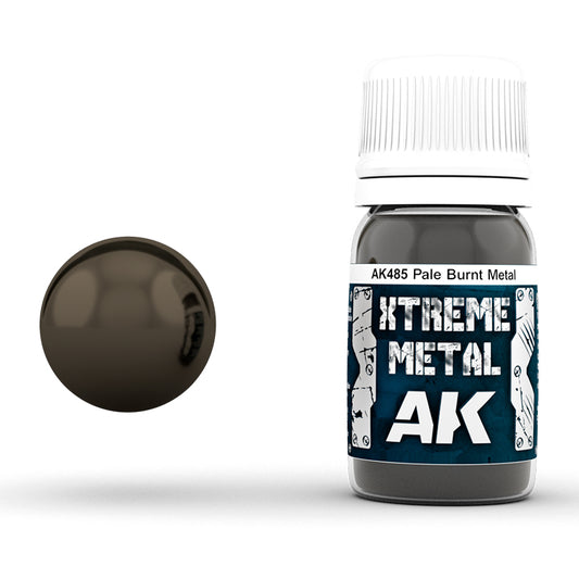 AK485 - Metallics - Xtreme Metal Pale Burnt Metal 35ml - 極致金屬系列 - 蒼白燒鐵