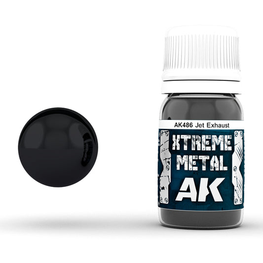 AK486 - Metallics - Xtreme Metal Jet Exhaust 35ml - 極致金屬系列 - 噴射排氣管