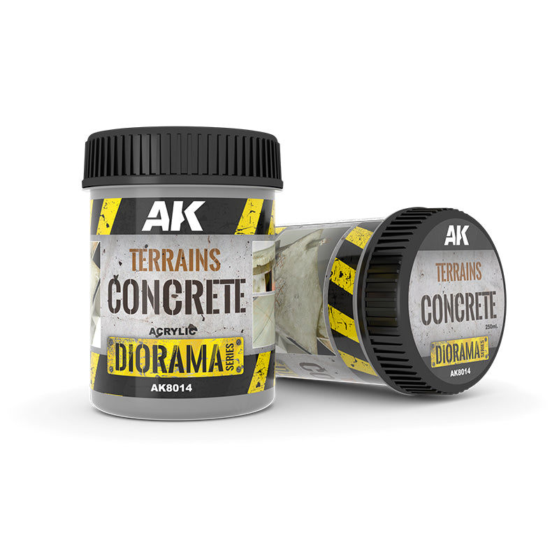 AK8014 - Terrains - Concrete 250ml - 場景 - 水泥 250ml