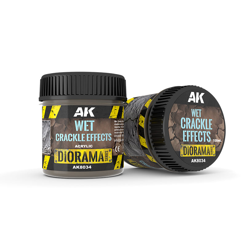 AK8034 - Wet Crackle Effects 100ml - 潮濕地裂特效 100ml