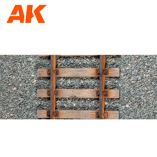 AK8072 - Terrains - Railroad Ballast - 場景 - 鐵道路基