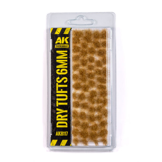 AK8117 - Vegetation - Dry Tufts 6mm - 植被 - 乾枯草叢
