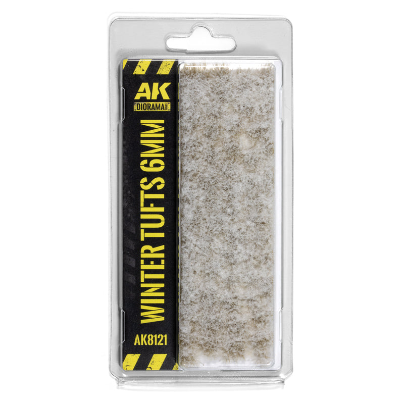 AK8121 - Vegetation - Winter Tufts 6mm - 植被 - 冬季草叢