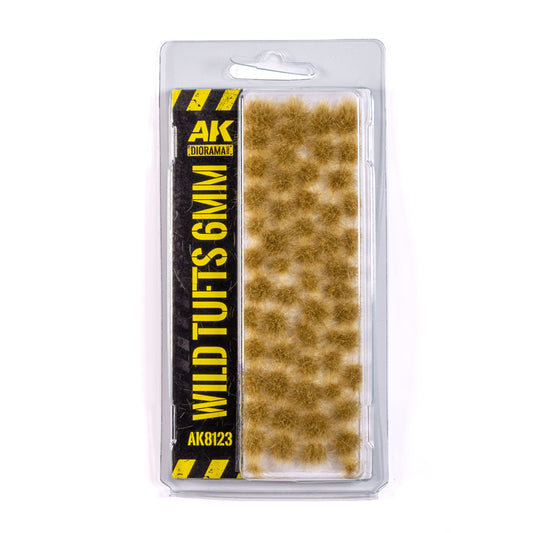 AK8123 - Vegetation - Wild Tufts 6mm - 植被 - 野草叢