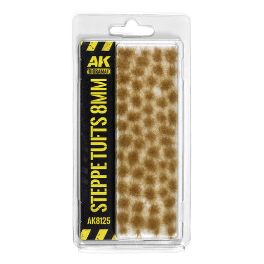 AK8125 - Vegetation - Steppe Tufts 8mm - 植被 - 草原樹叢