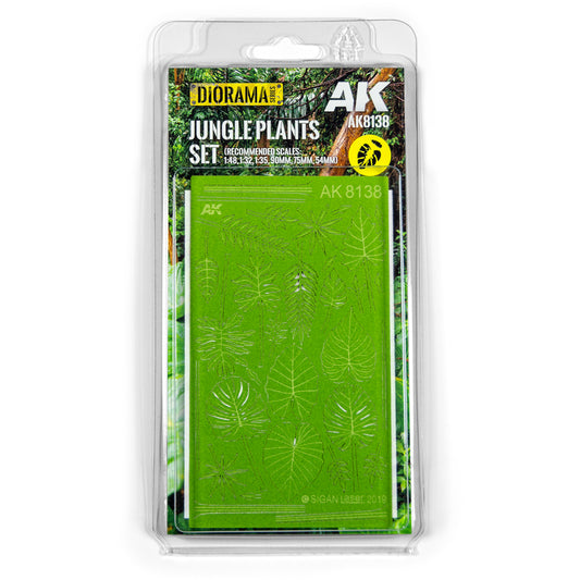 AK8138 - Vegetation - Jungle Plants Set - 植被 - 叢林植物套組