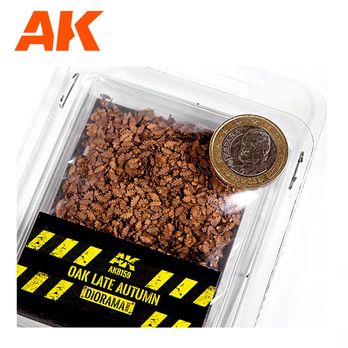 AK8159 - Vegetation - OAK Late Autumn Leaves 1/35 - 植被 - 晚秋橡木葉