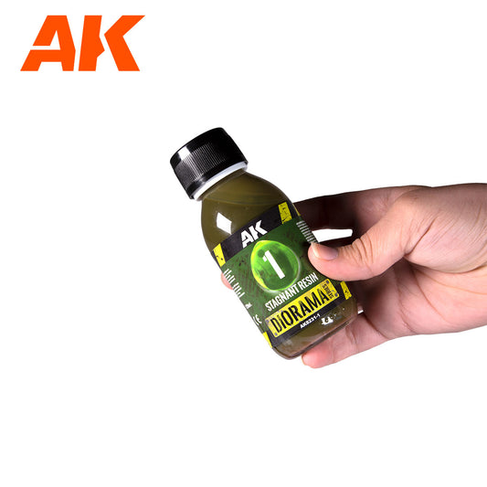 AK8231 - Terrains - Resin Stagnant Water Components Epoxy Resin 180ml - 場景 - 樹酯停滯水景 雙成份環氧樹酯 180ml