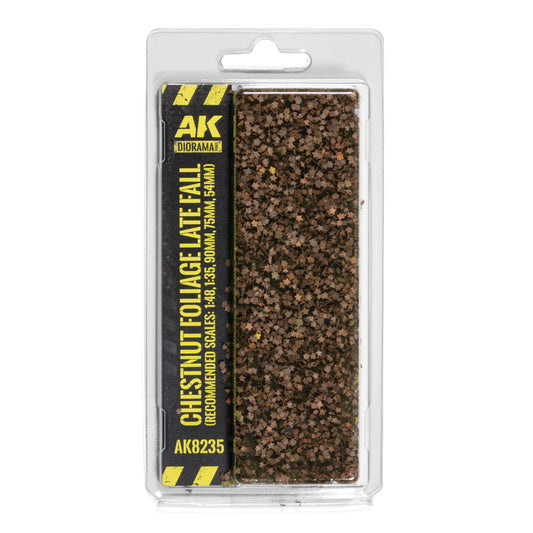 AK8235 - Vegetation - Chestnut Foliage Late Fall (1:35. 1:32. 1:48) - 植被 - 晚秋栗樹葉