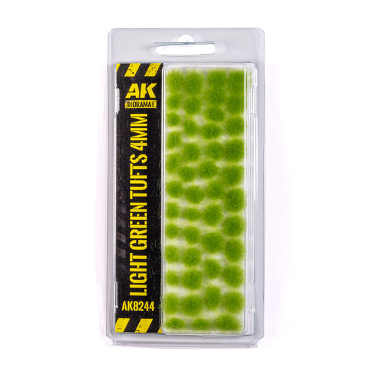 AK8244 - Vegetation - Light Green Tufts 4mm - 植被 - 亮綠草叢