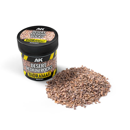 AK8307 - Vegetation - Rocks - Desert Medium Rocks 100ml - 岩石 - 沙漠中岩石 100ml