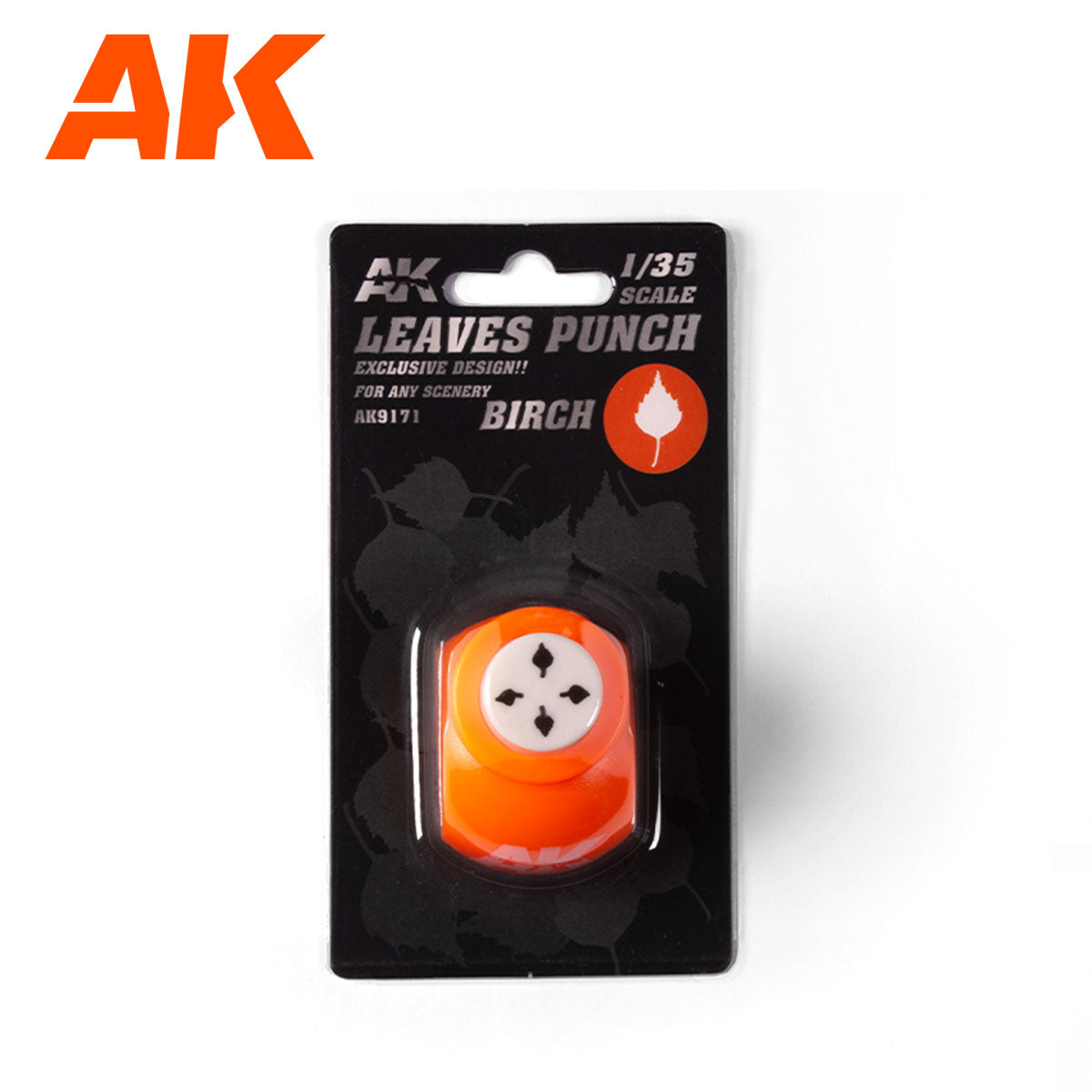 AK9171 - Tools - Leaves Punch Birch (1:35 / 1:32 / 54mm) - 工具 - 樺木葉打洞機
