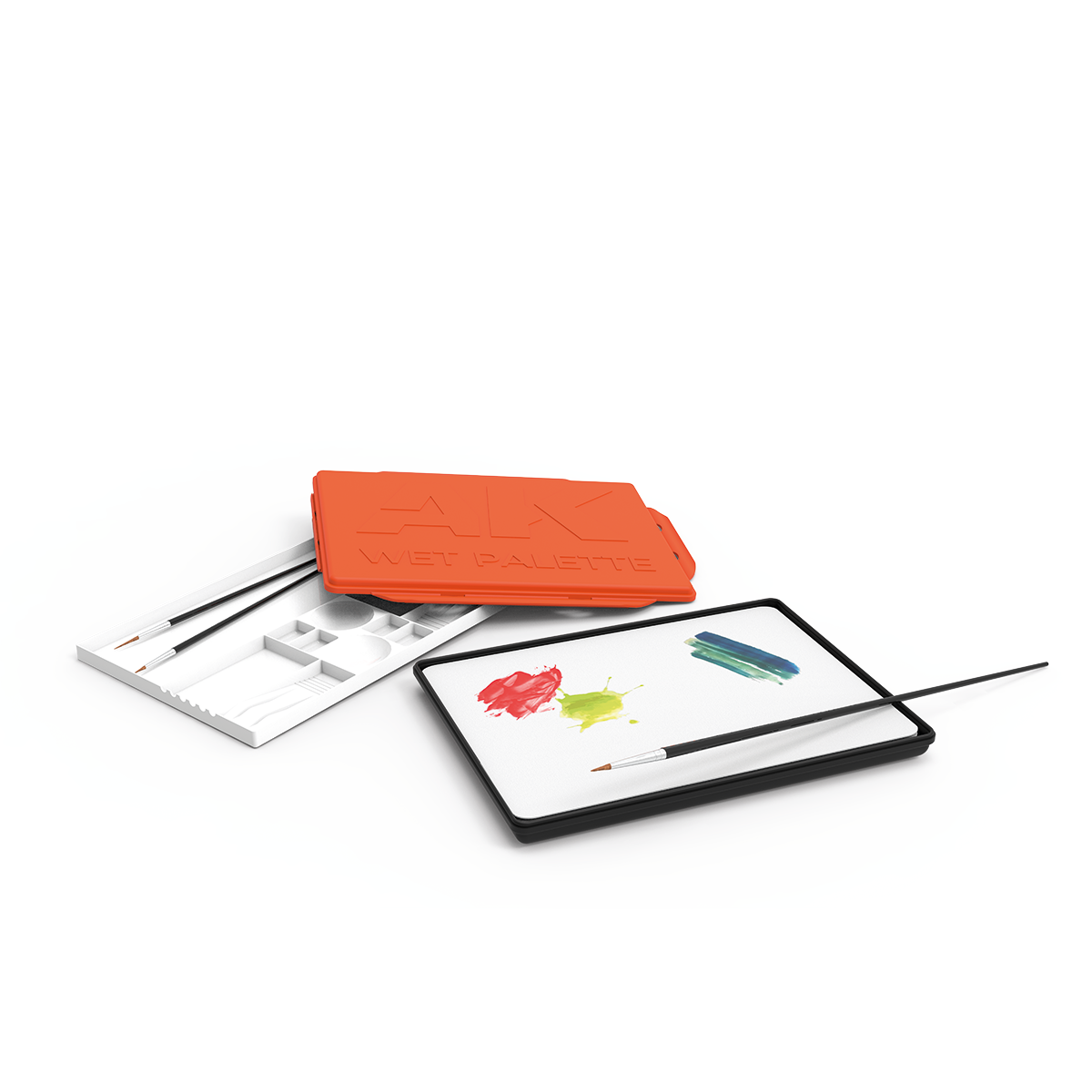 AK Interactive - AK9510 Wet Palette (Includes 40 papers sheets + 2 wipes)