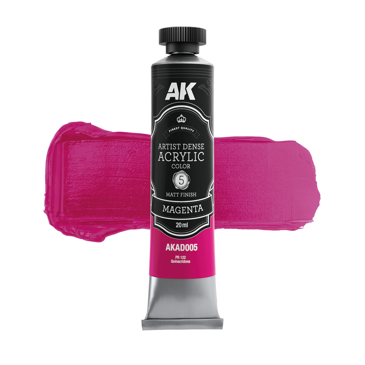 AKAD102 - Primary & Secondary Set – Artistic Dense Acrylic Color - 主副色調壓克力顏料套組